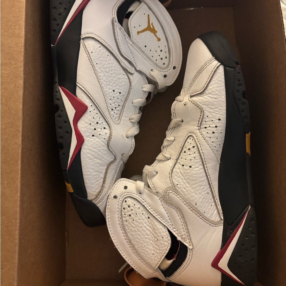 Kids White and Black Sneakers